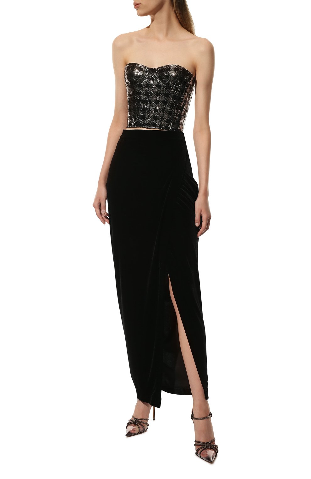 Бархатная юбка TEGIN, арт. FS2305, фото 2