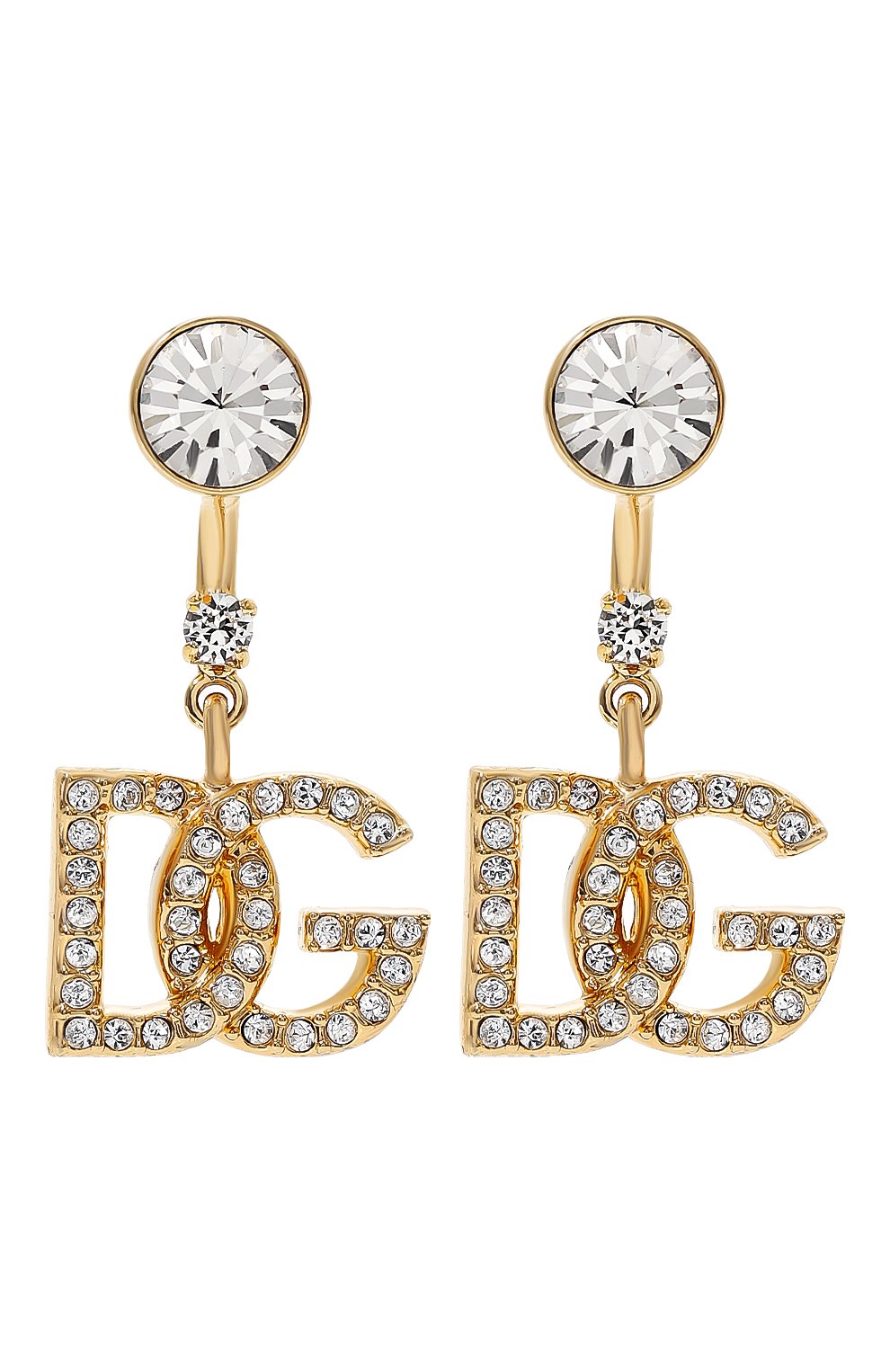 Серьги DOLCE & GABBANA, арт. WEN6L1 W1111/G0LD, фото 1