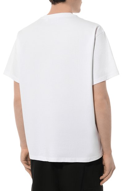 Хлопковая футболка BURBERRY, арт. 8072756, фото 4