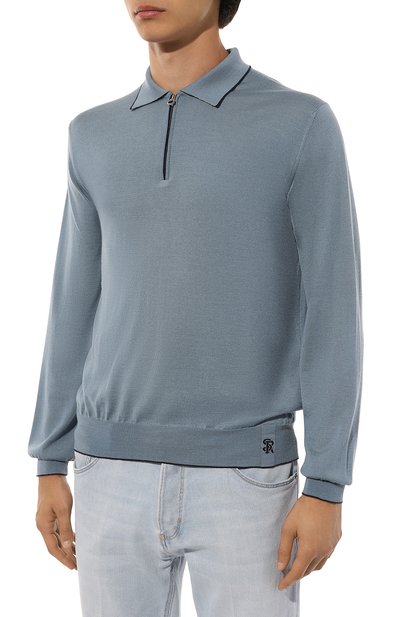 Поло из шерсти и шелка STEFANO RICCI, арт. KE08004P30/E24374, фото 3