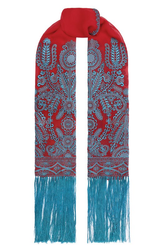 Шарф Dries Van Noten 011311/3379 Красный 011311/3379