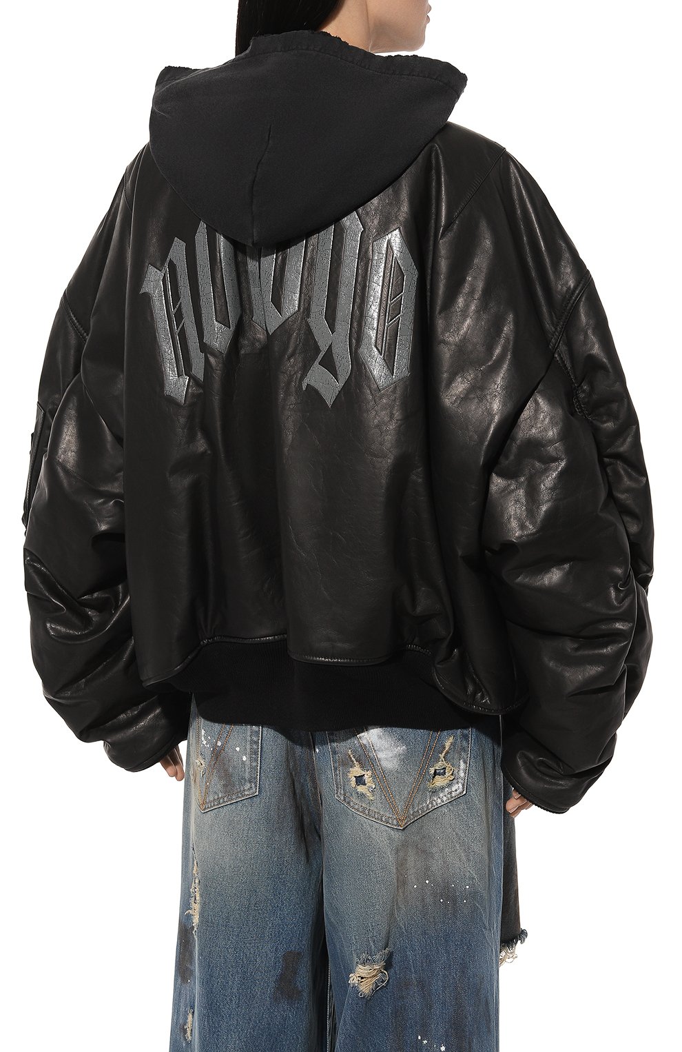 Кожаный бомбер BALENCIAGA, арт. 794420/T0S17, фото 4