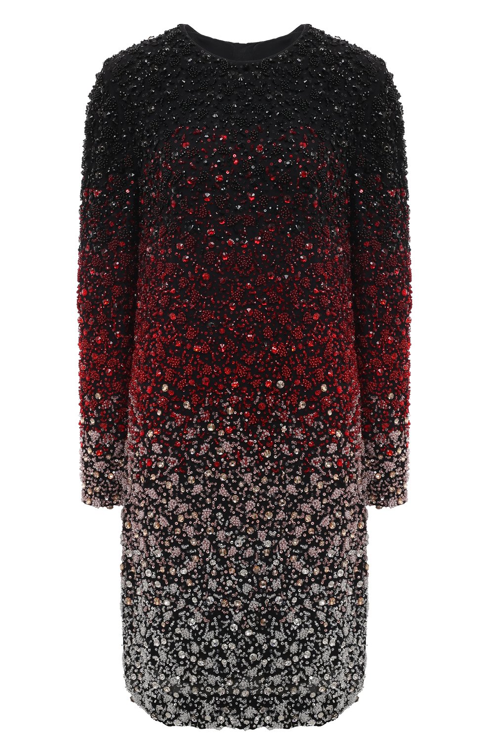 Платье с отделкой стразами PRADA, арт. P36Z9R-1SIN-F0N98-182, фото 1