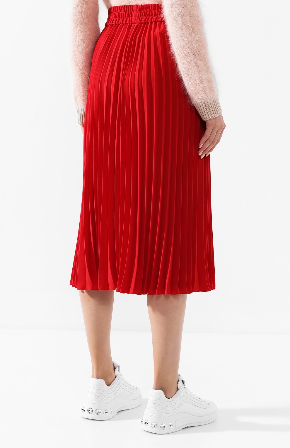 Плиссированная юбка REDVALENTINO, арт. SR0RAB85/2QL, фото 4