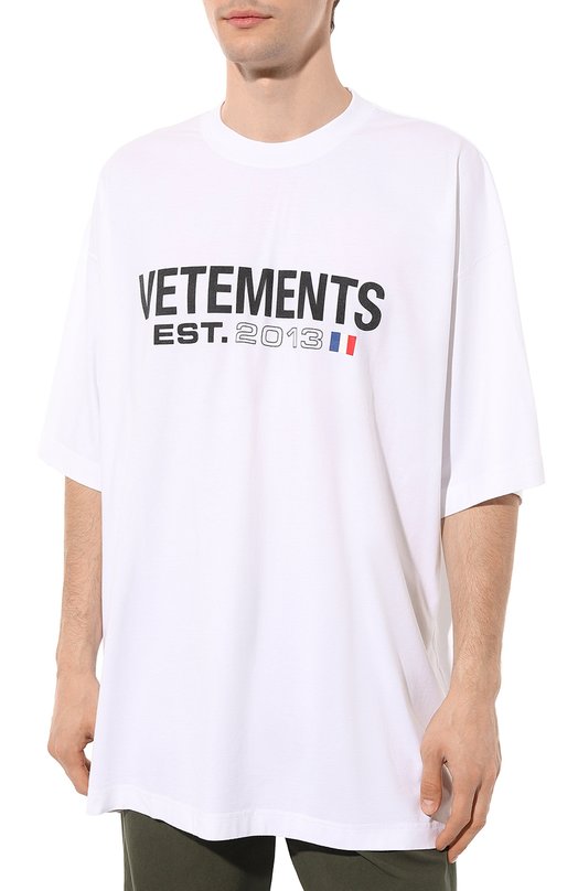 фото Хлопковая футболка vetements