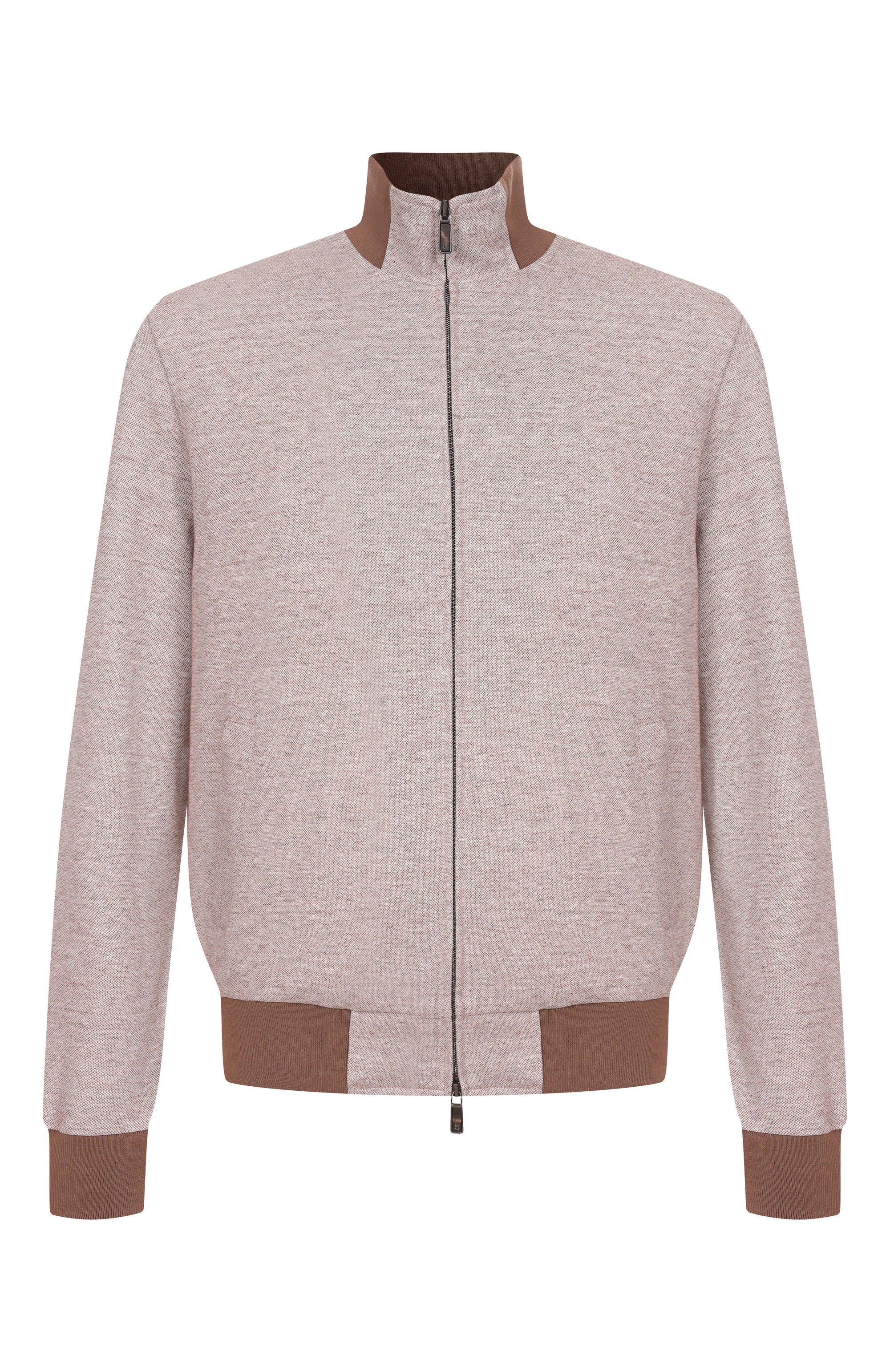 Толстовка изо льна и хлопка CAPOBIANCO, арт. 18M452.LUR0., фото 1