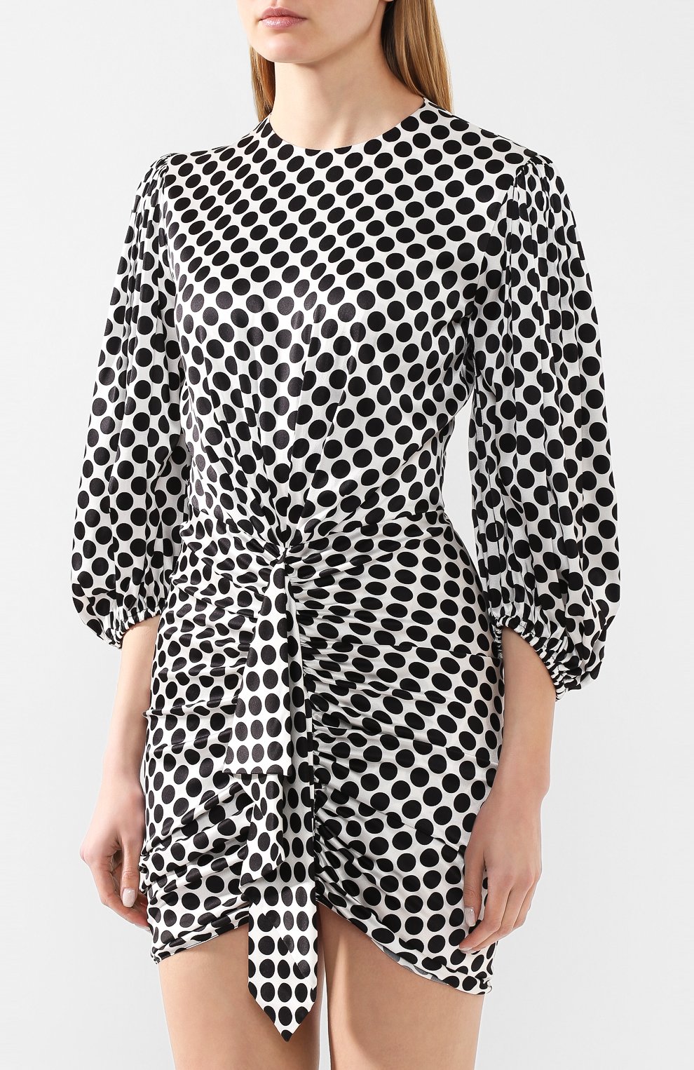 Шелковое платье ALEXANDRE VAUTHIER, арт. 201DR1134 0201-1220, фото 3