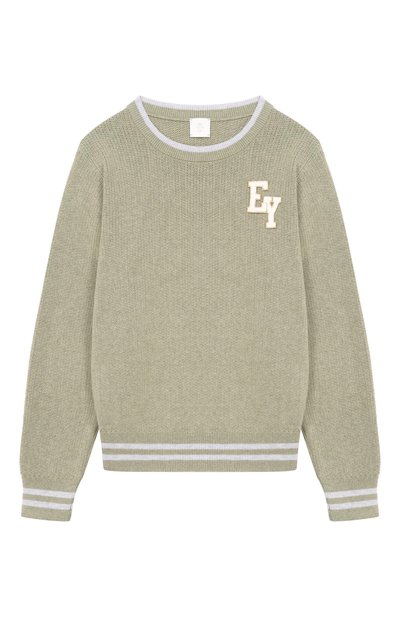 Хлопковый пуловер ELEVENTY, арт. EY9P50/X0011