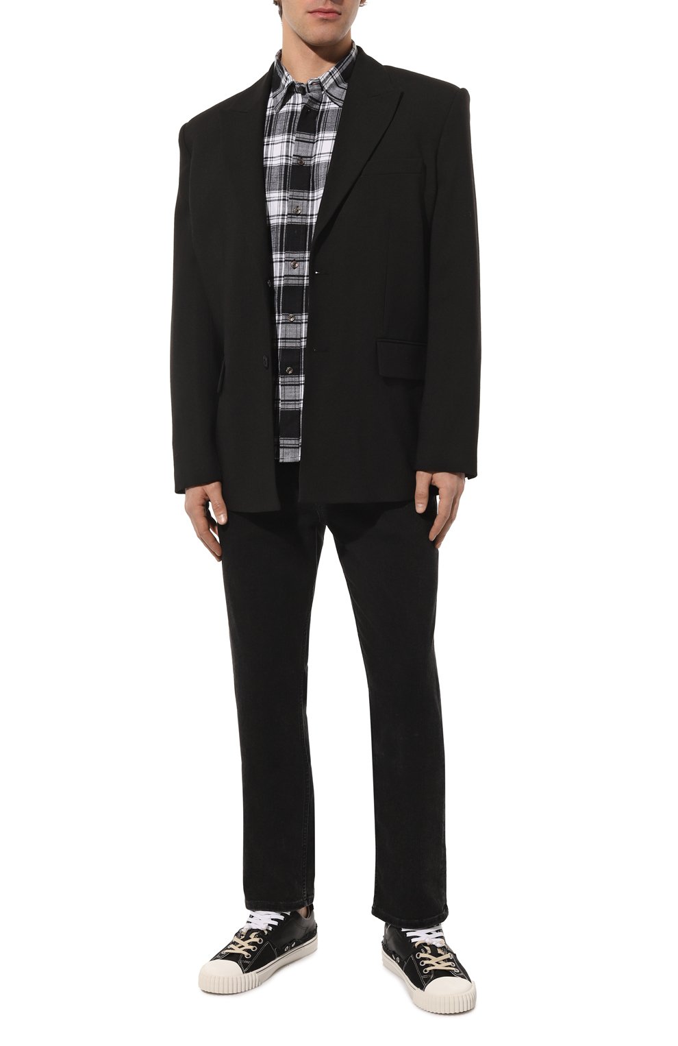 Хлопковая рубашка DIESEL, арт. A08537/0TFAJ, фото 2