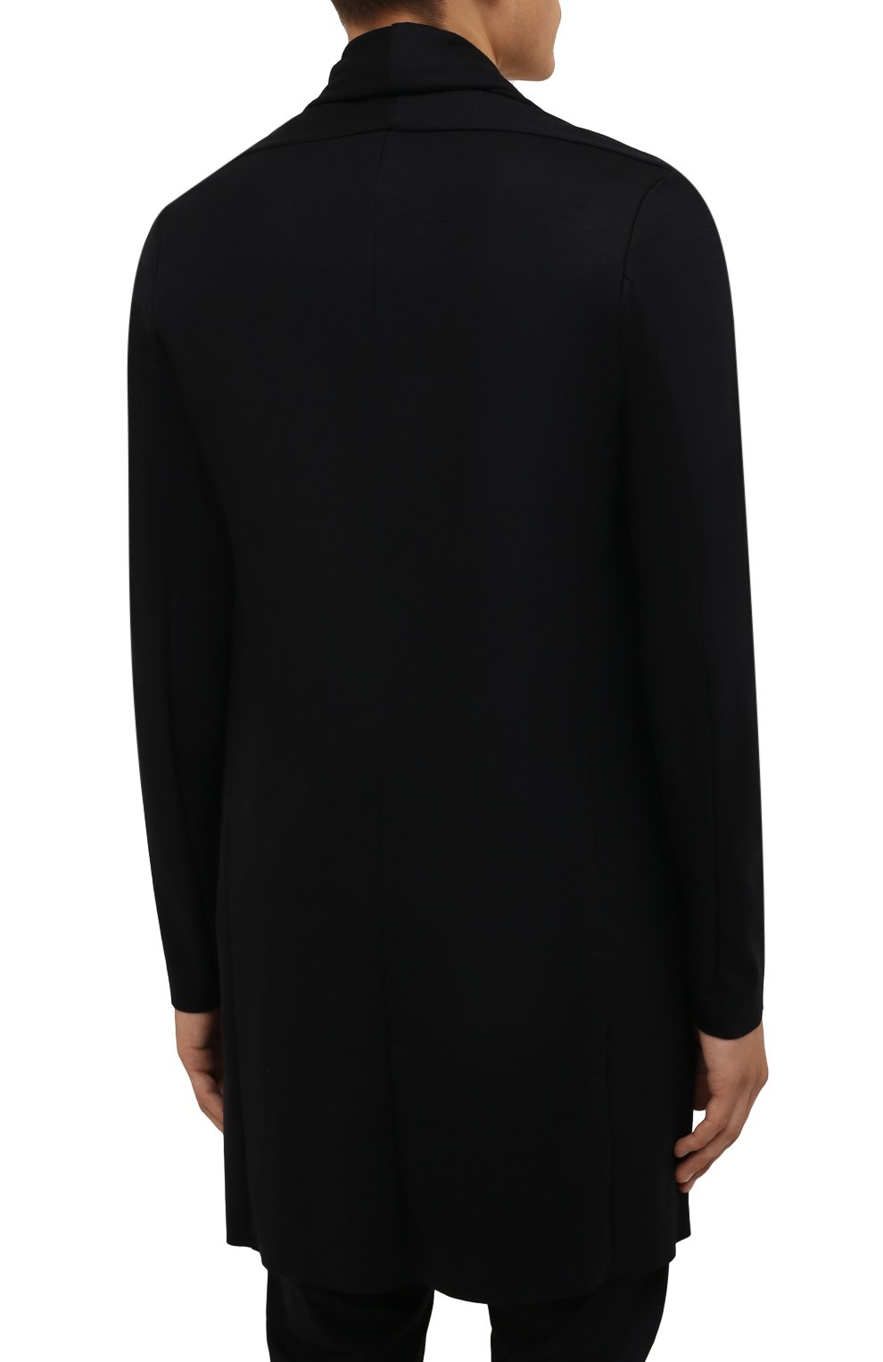 Шерстяной кардиган KAZUYUKI KUMAGAI черного цвета по цене 53950 руб., арт. AC12-279, фото 4 Шерстяной кардиган KAZUYUKI KUMAGAI, арт. AC12-279, фото 4