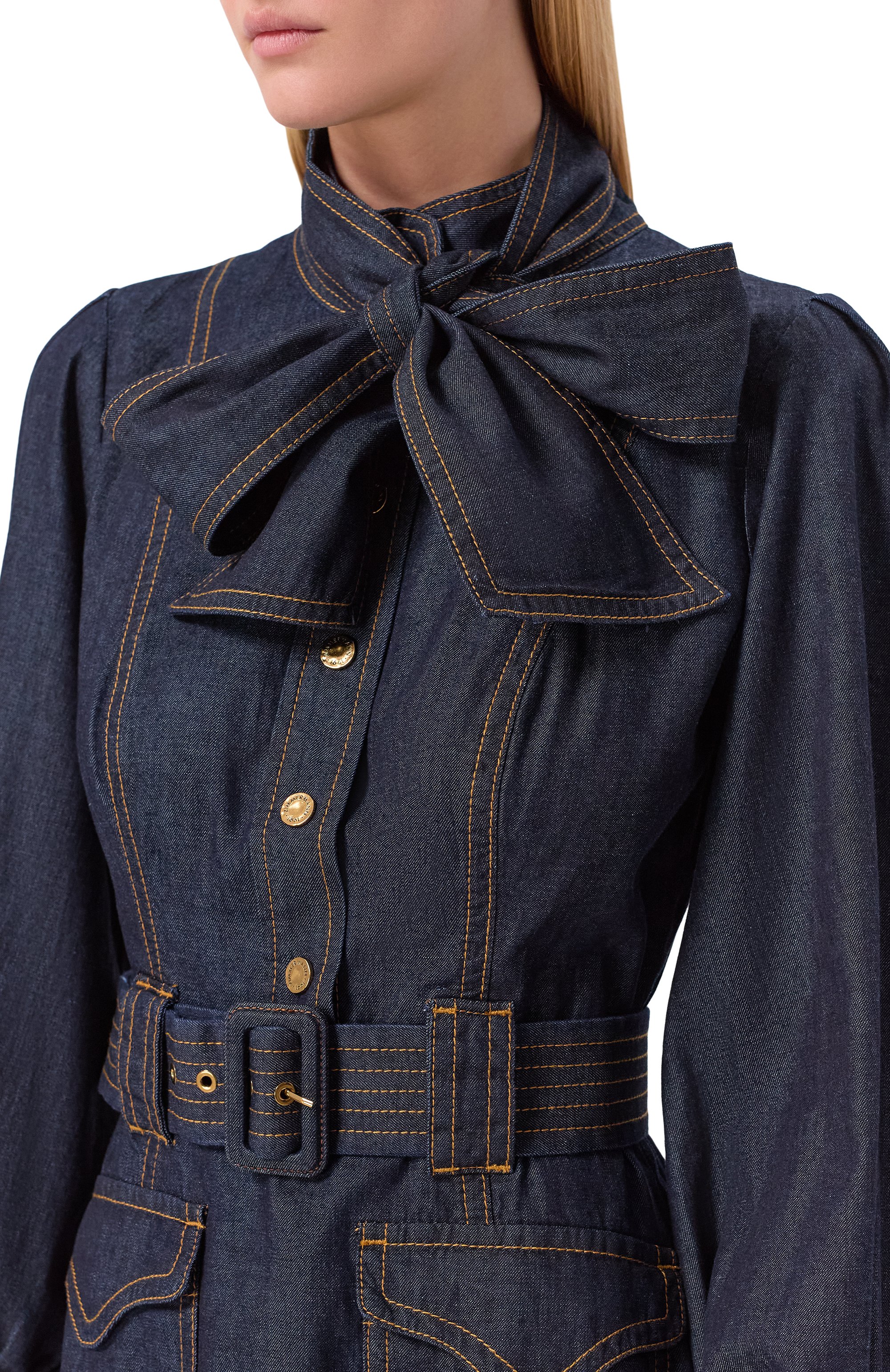 Джинсовое платье ZIMMERMANN, арт. 5410DF25R, фото 4