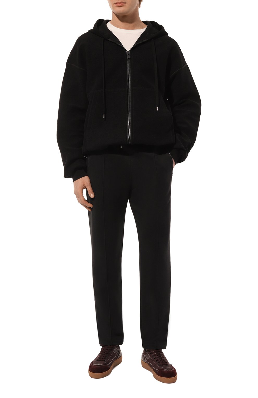 Брюки из хлопка и кашемира AGNONA, арт. T706UAE, фото 2