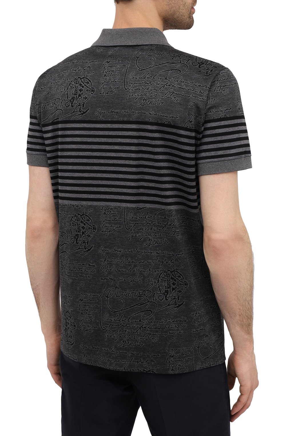 Хлопковое поло BERLUTI, арт. R19JPS44-001, фото 4