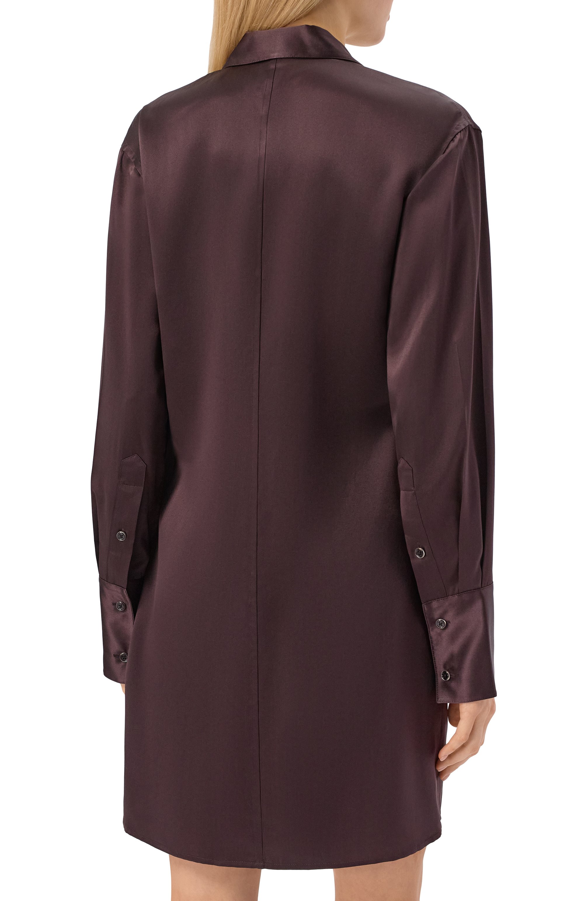 Атласное платье HELMUT LANG, арт. P06HW605, фото 3