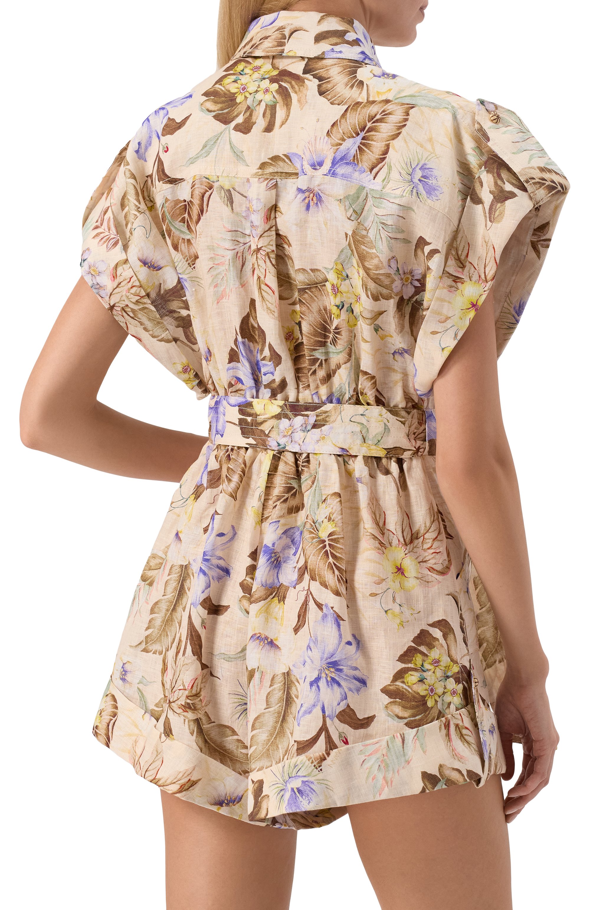 Льняной комбинезон ZIMMERMANN, арт. 4235YSS254, фото 4