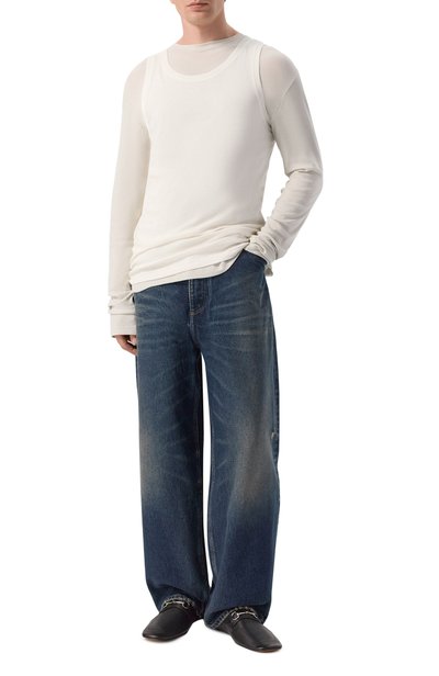 Мужские кожаные лоферы ragazzo GUCCI, арт. 867507/AAGEH