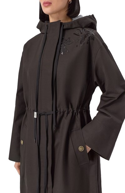 Хлопковая парка TWINSET, арт. 251TE2181, фото 5