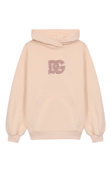 Хлопковое худи DOLCE & GABBANA, арт. L5JWCH/G7PKQ/10-12+