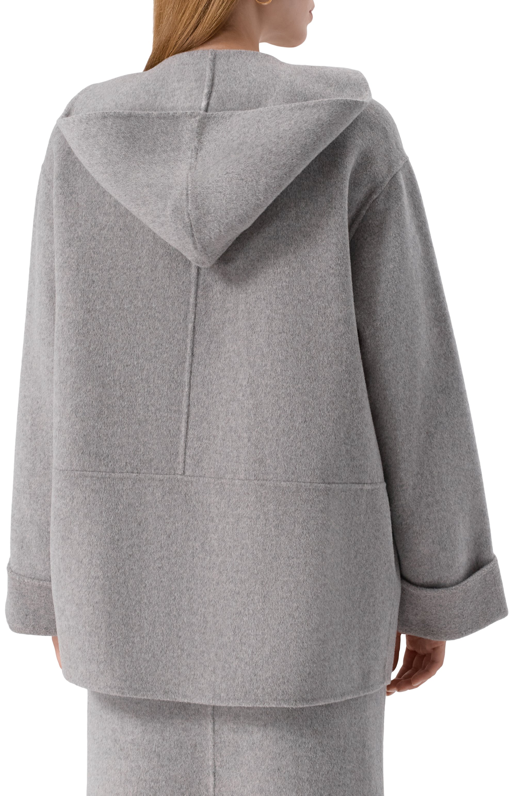 Шерстяное полупальто ERIKA CAVALLINI, арт. P5WW04, фото 4