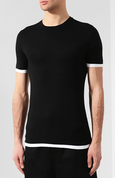 Футболка из вискозы NEIL BARRETT, арт. BJT420/L527C, фото 3