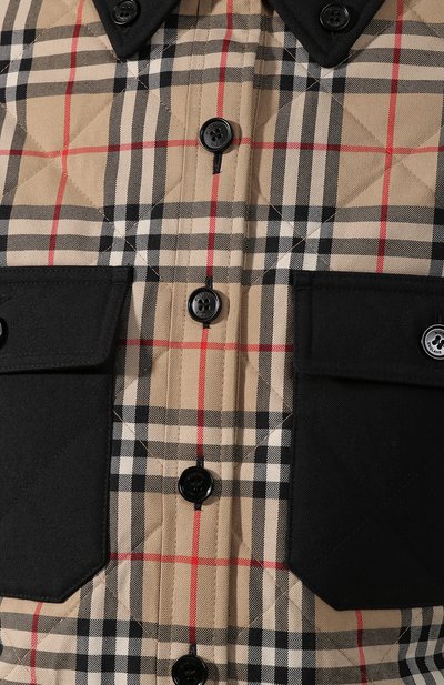 Шерстяная куртка crossford BURBERRY бежевого цвета по цене 99500 руб., арт. 8020383, фото 5 Шерстяная куртка crossford BURBERRY, арт. 8020383, фото 5