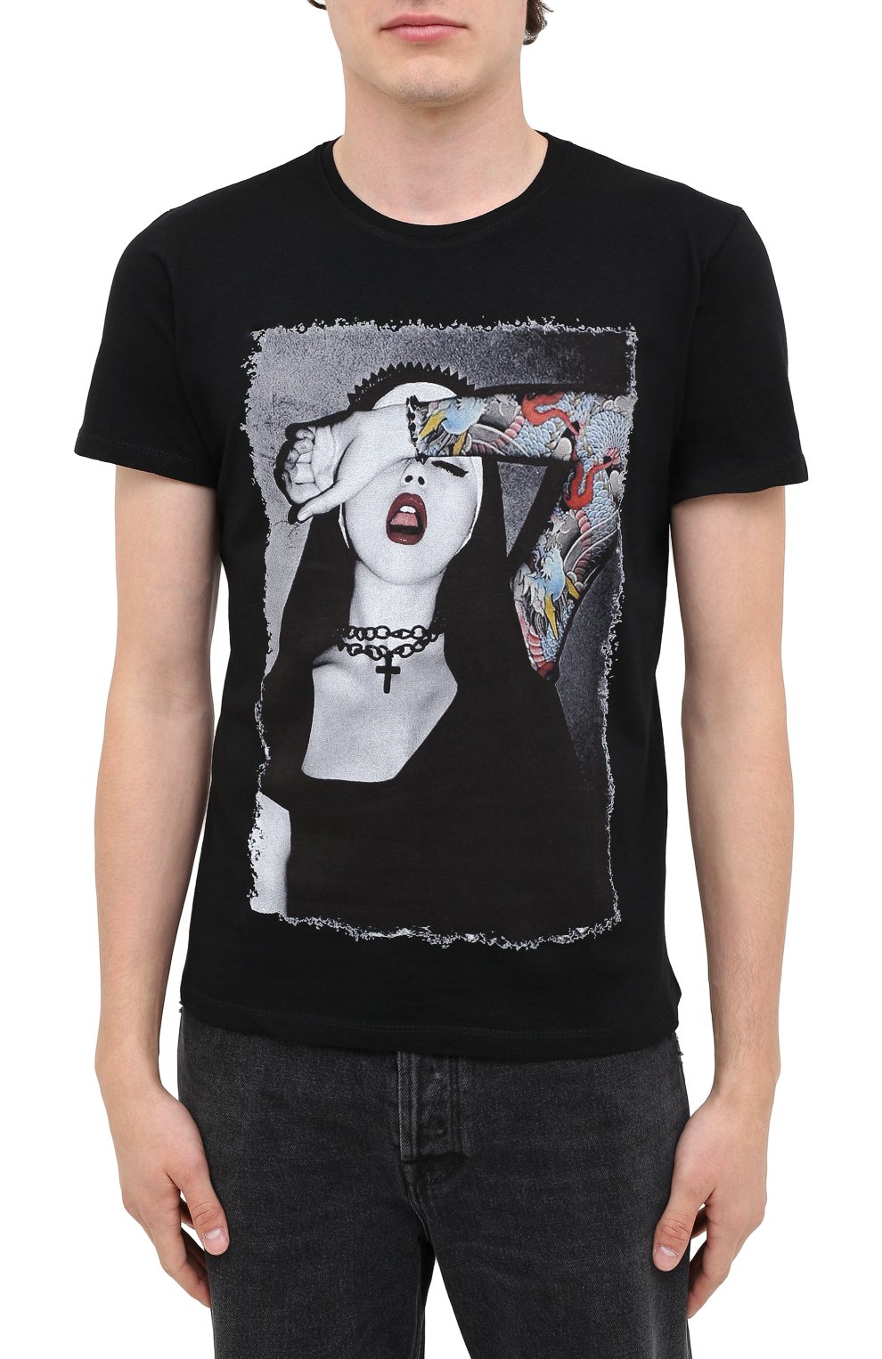 Хлопковая футболка BISIBIGLIO, арт. NUN TATT00/PESANTE, фото 3