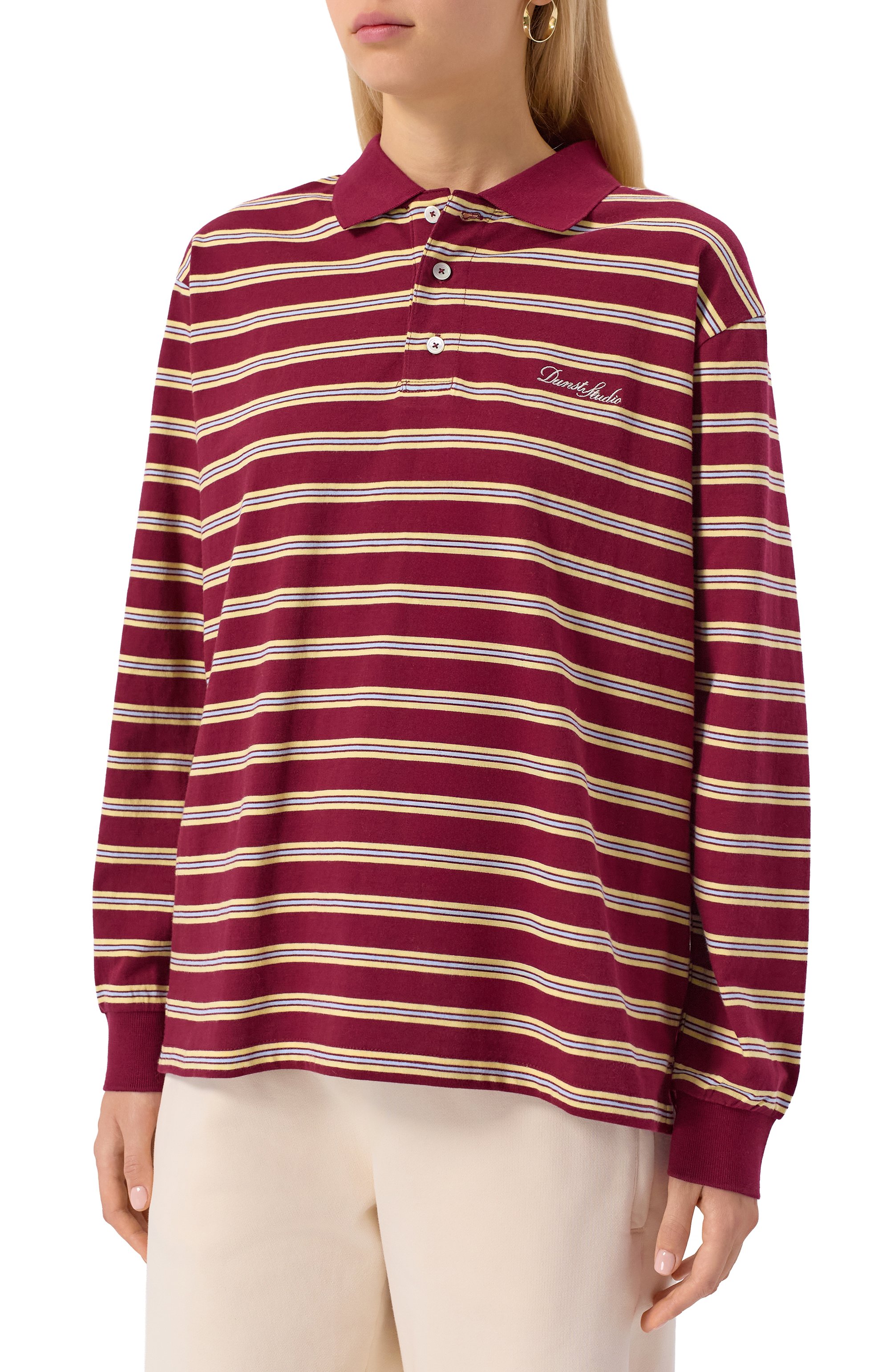 Хлопковое поло DUNST, арт. UDTS5C119D2, фото 3