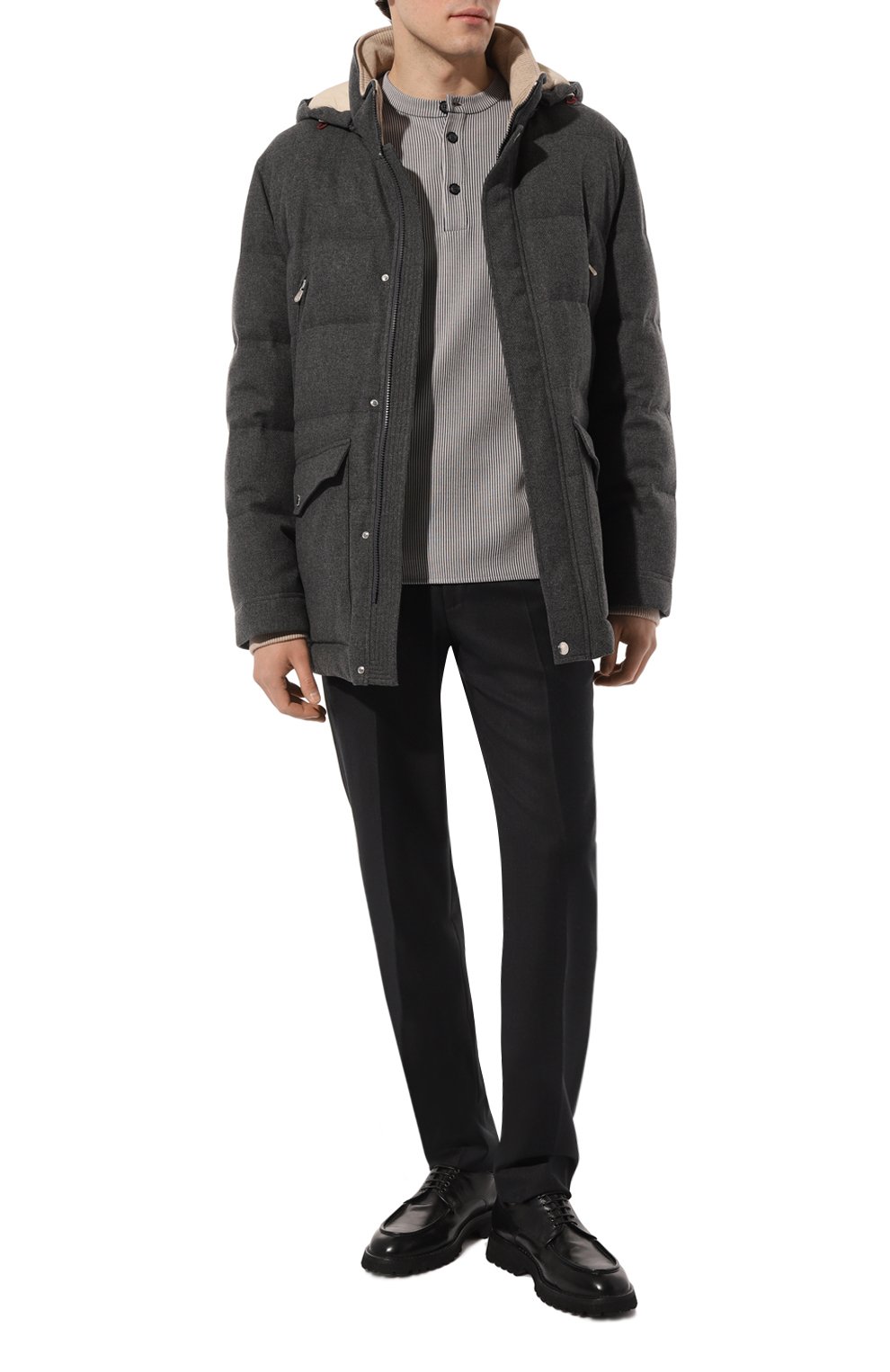 Джемпер из вискозы и хлопка GIORGIO ARMANI, арт. 3DSF50/SJBRZ, фото 2