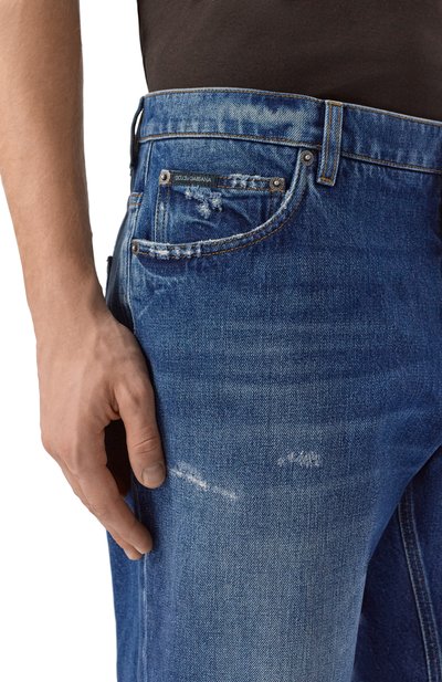 Джинсы loose DOLCE & GABBANA, арт. GYJDAD/G80K1, фото 5