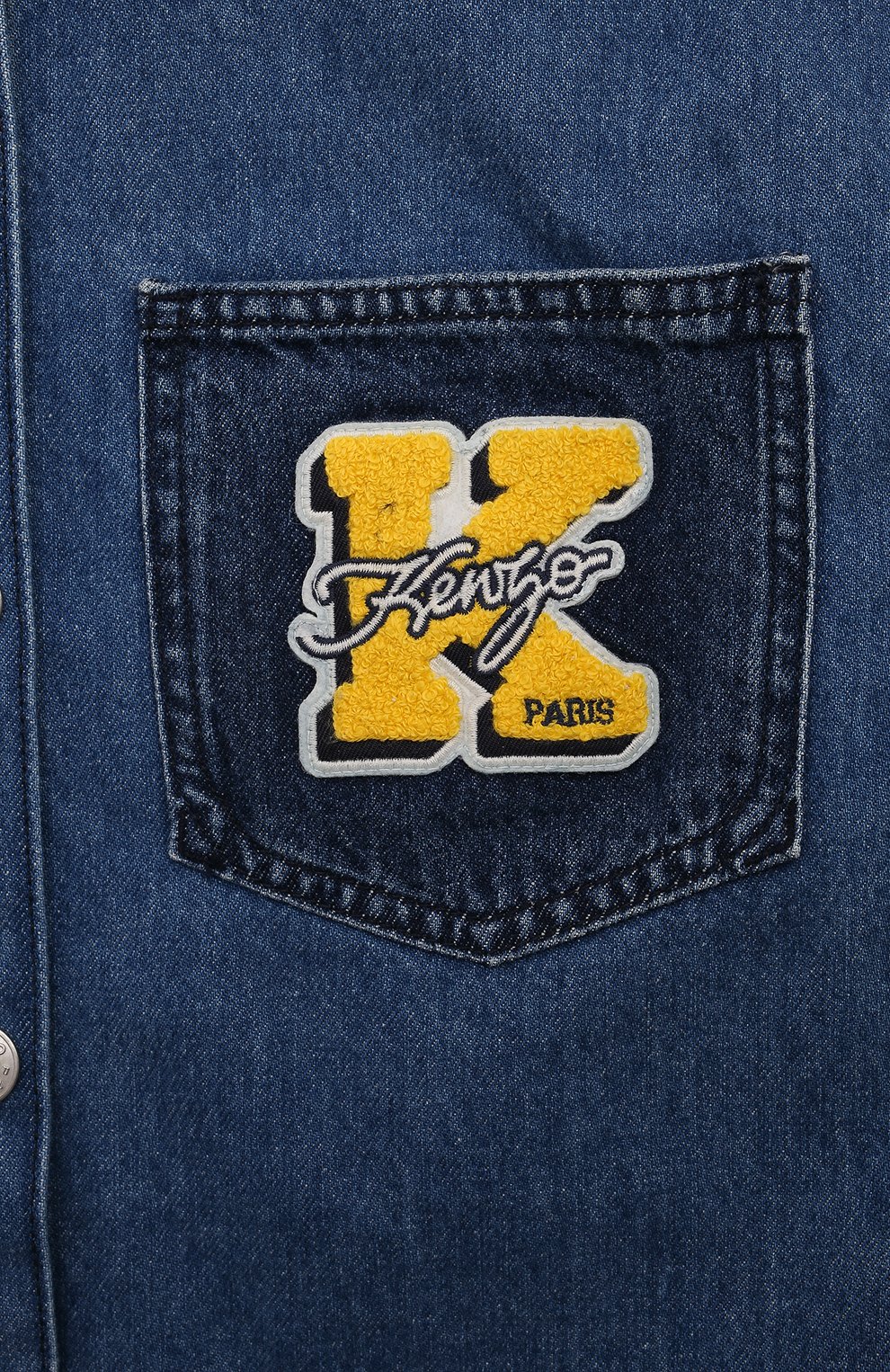 Джинсовая куртка-рубашка KENZO, арт. K60280/14Y/14, фото 3