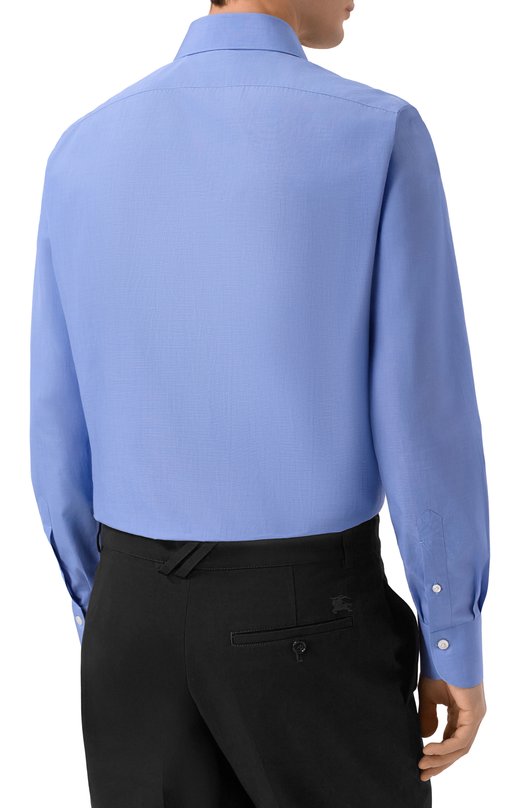 Хлопковая сорочка Finamore 1925 170/2 M/C0239 Синий  170/2 M/C0239 Фото 4