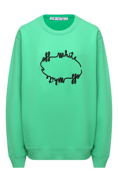 Женский хлопковый свитшот OFF-WHITE, арт. 0WBA055E20FLE0065510
