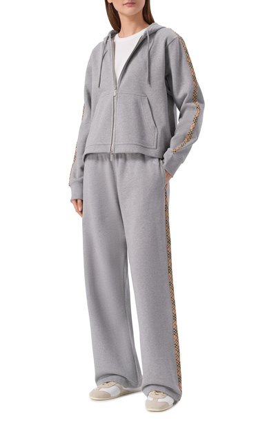 Женские хлопковые брюки BURBERRY, арт. 8118974