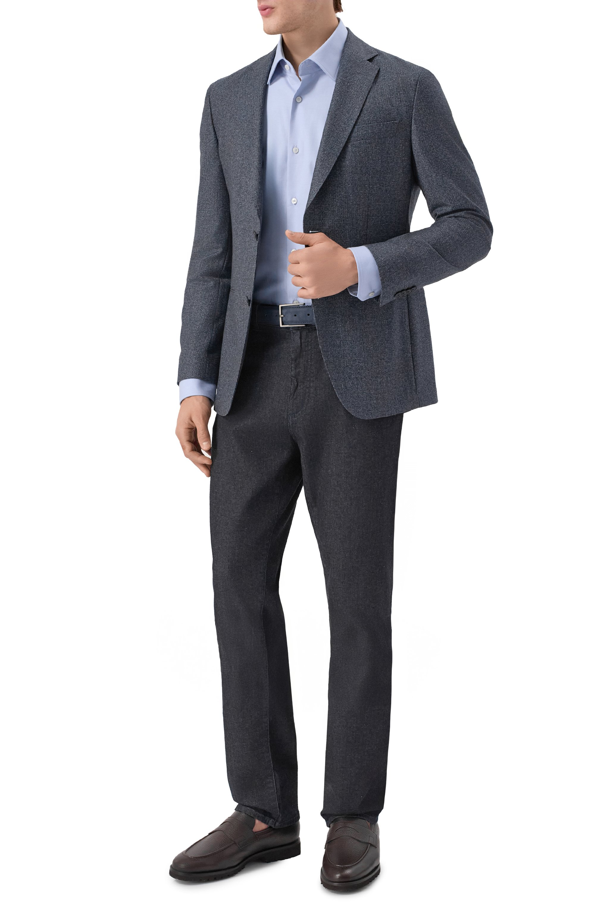 Шерстяной пиджак BOSS, арт. 50553336, фото 2