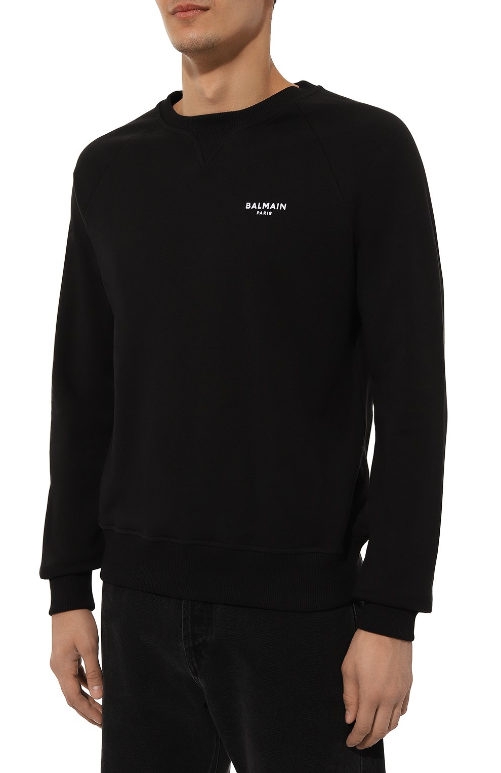 Хлопковый свитшот BALMAIN, арт. DH1JQ005/BB04, фото 3