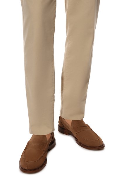 Замшевые пенни-лоферы BRUNELLO CUCINELLI, арт. MZUINAF829, фото 3