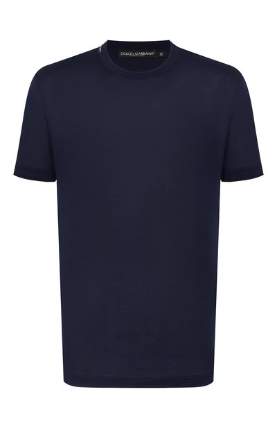 Мужская шелковая футболка DOLCE & GABBANA, арт. G8ST1T/FU75F