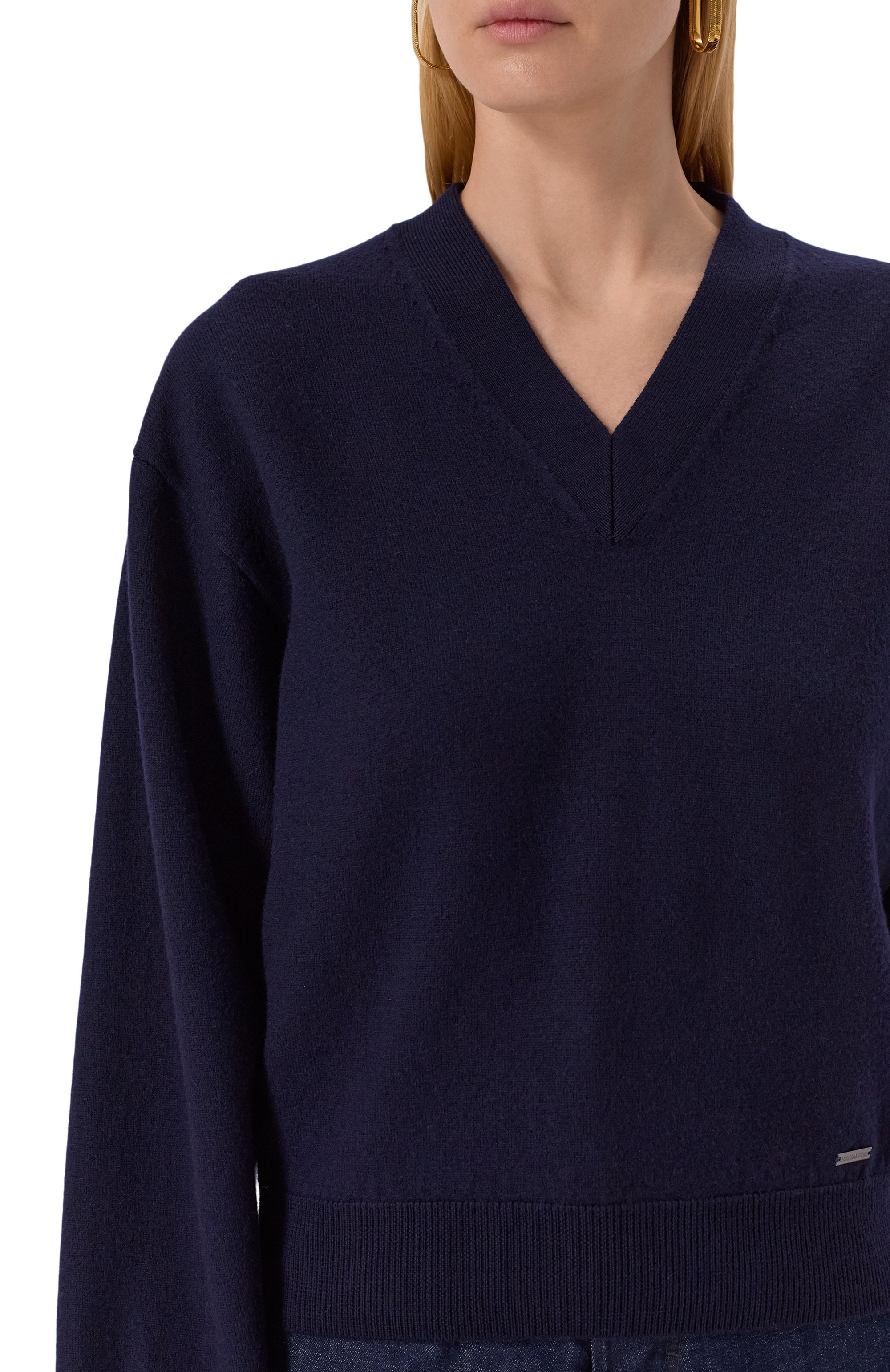 Шерстяной пуловер DSQUARED2, арт. S75HA1380/D13139, фото 5