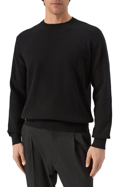 Джемпер из хлопка и шелка BRIONI, арт. UMQ90L/PAK22, фото 3