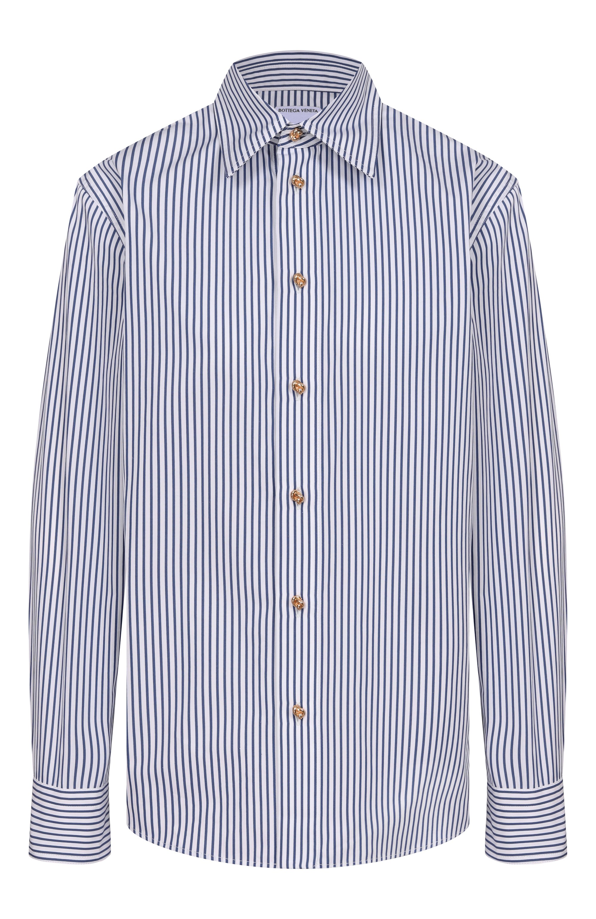 Хлопковая рубашка BOTTEGA VENETA, арт. 838420/V2FB0, фото 1