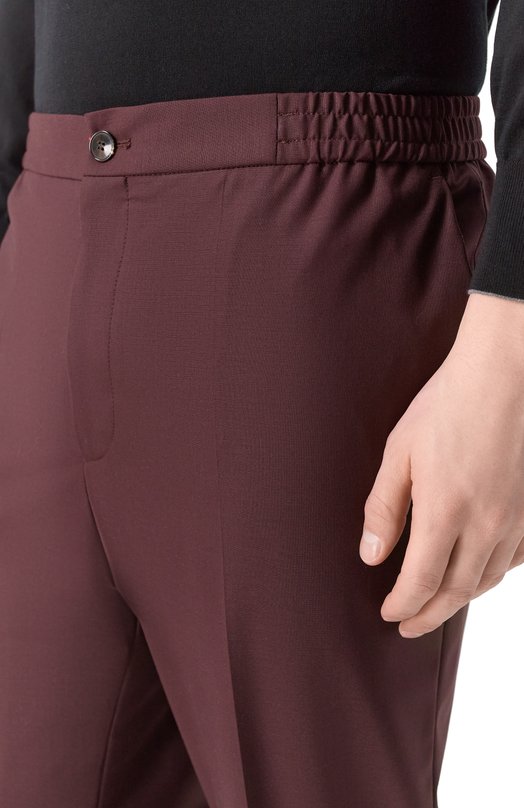 Брюки HUGO 50547351 Бордовый  50547351 Фото 5