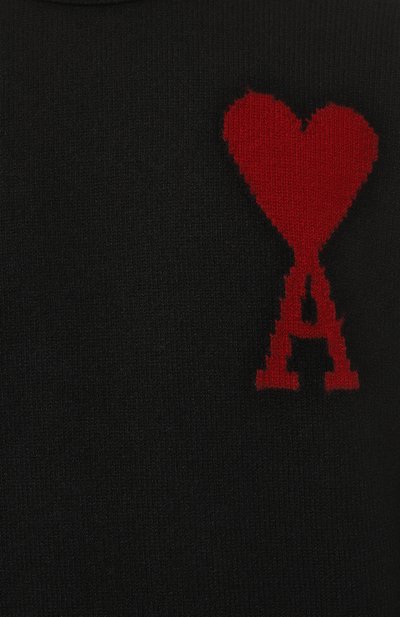 Шерстяной свитер AMI, арт. BFUKS006/018, фото 5