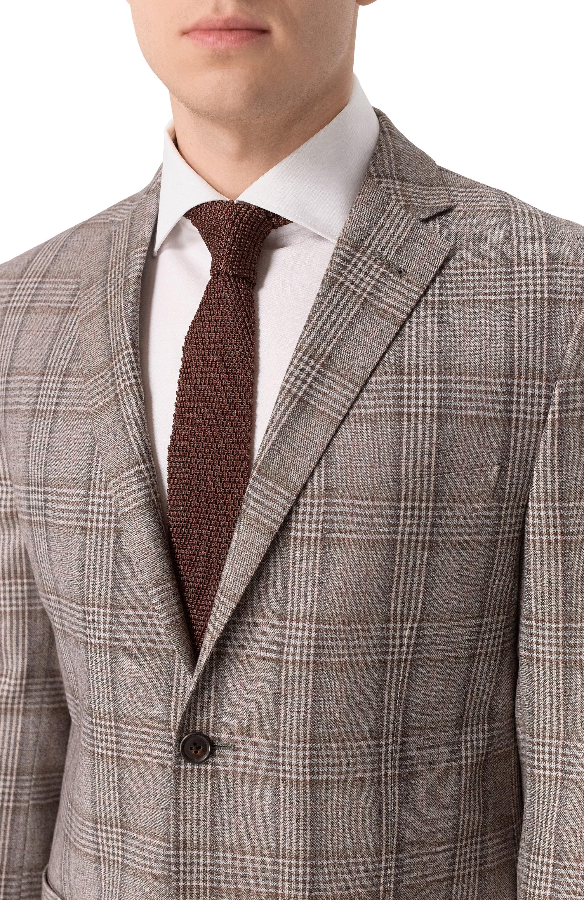 Шелковый галстук CORNELIANI, арт. 27U303/2720333, фото 2