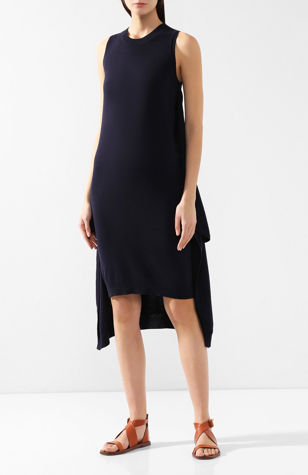 Платье из смеси шерсти и хлопка SEE BY CHLOÉ, арт. CHS19SMR05530, фото 3