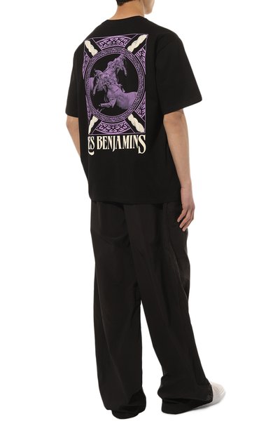 Хлопковая футболка LES BENJAMINS, арт. LB23SSH0EMUTS-010, фото 2