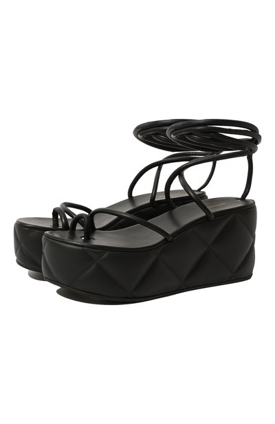 Кожаные босоножки LE SILLA, арт. 2588U040M1PPFAK, фото 1