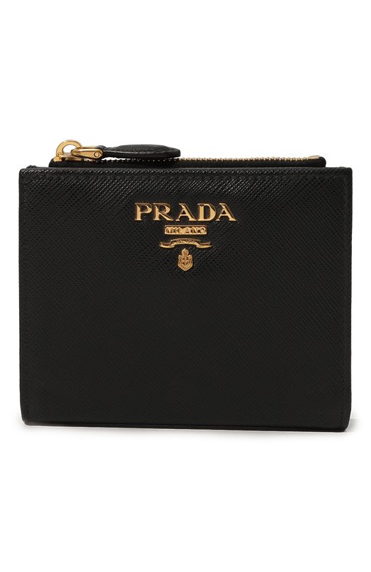 фото Кожаное портмоне prada