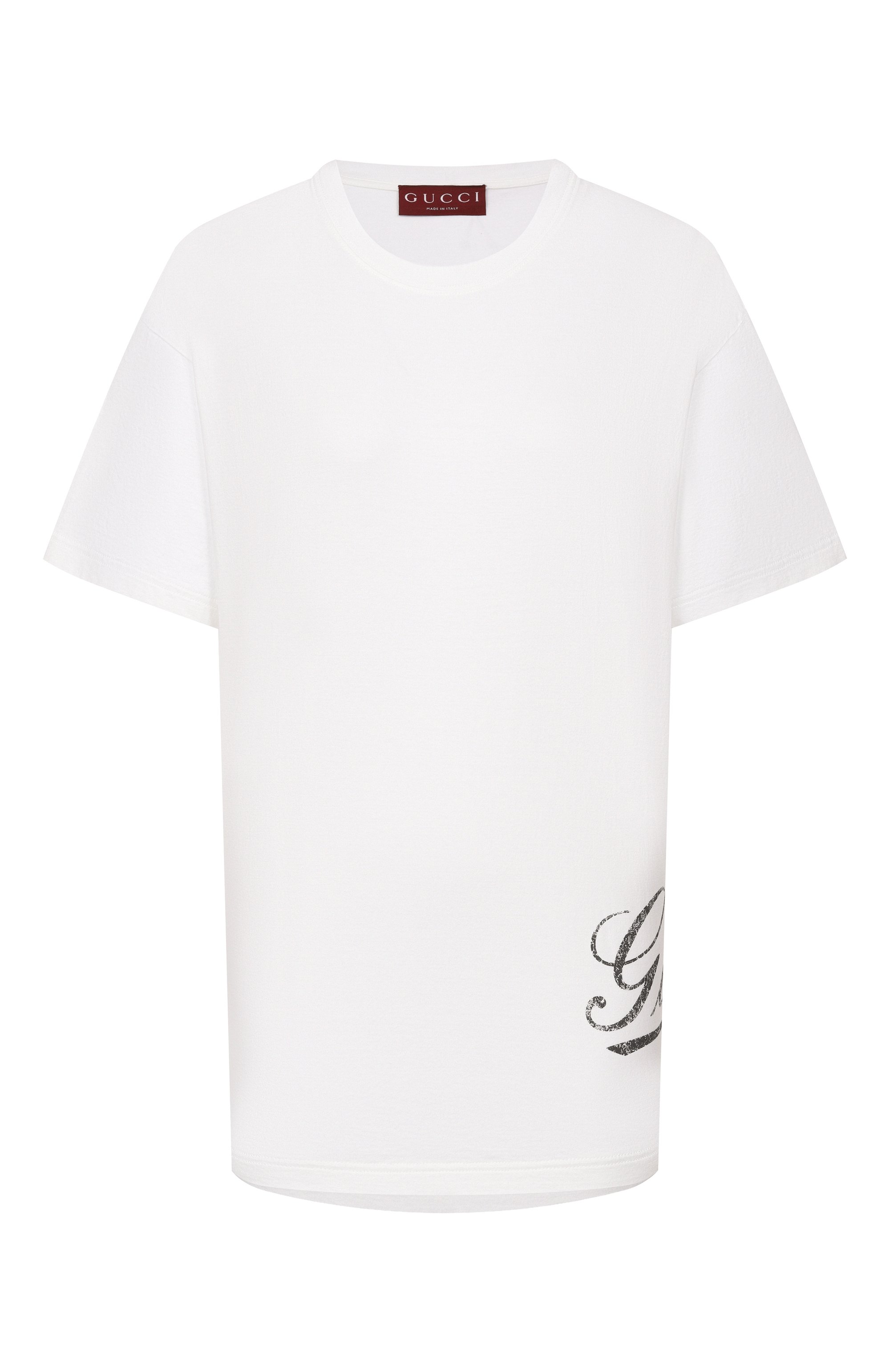 Хлопковая футболк а GUCCI, арт. 856477/XJHQM, фото 1