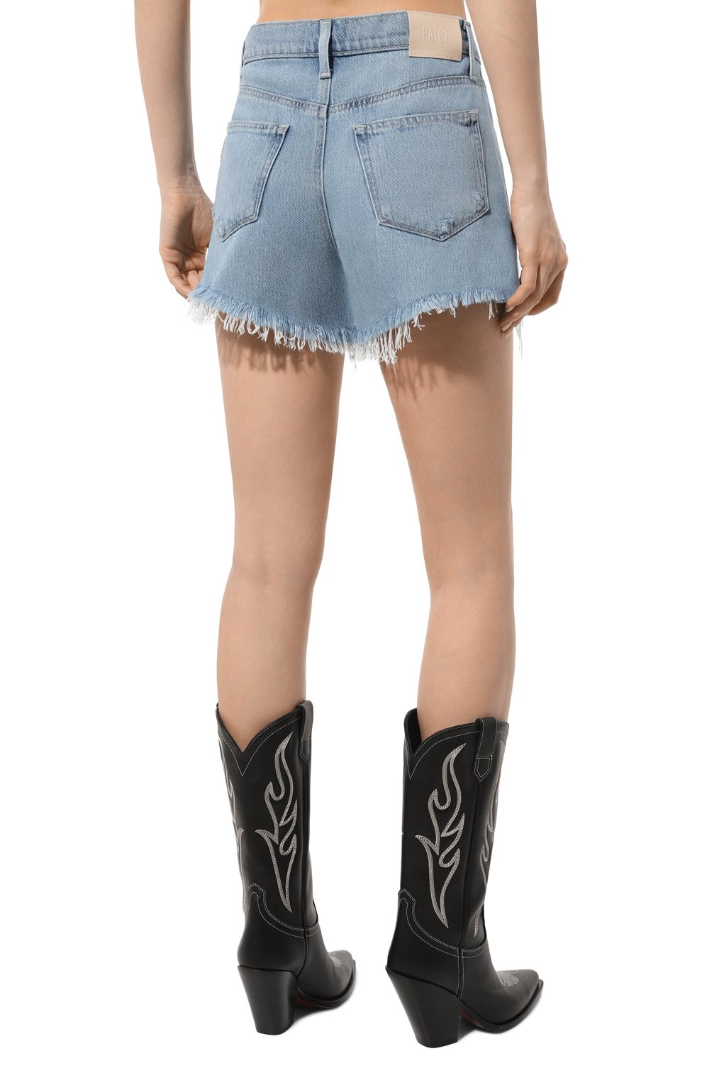 Джинсовые шорты PAIGE, арт. 6041I07-B342, фото 4