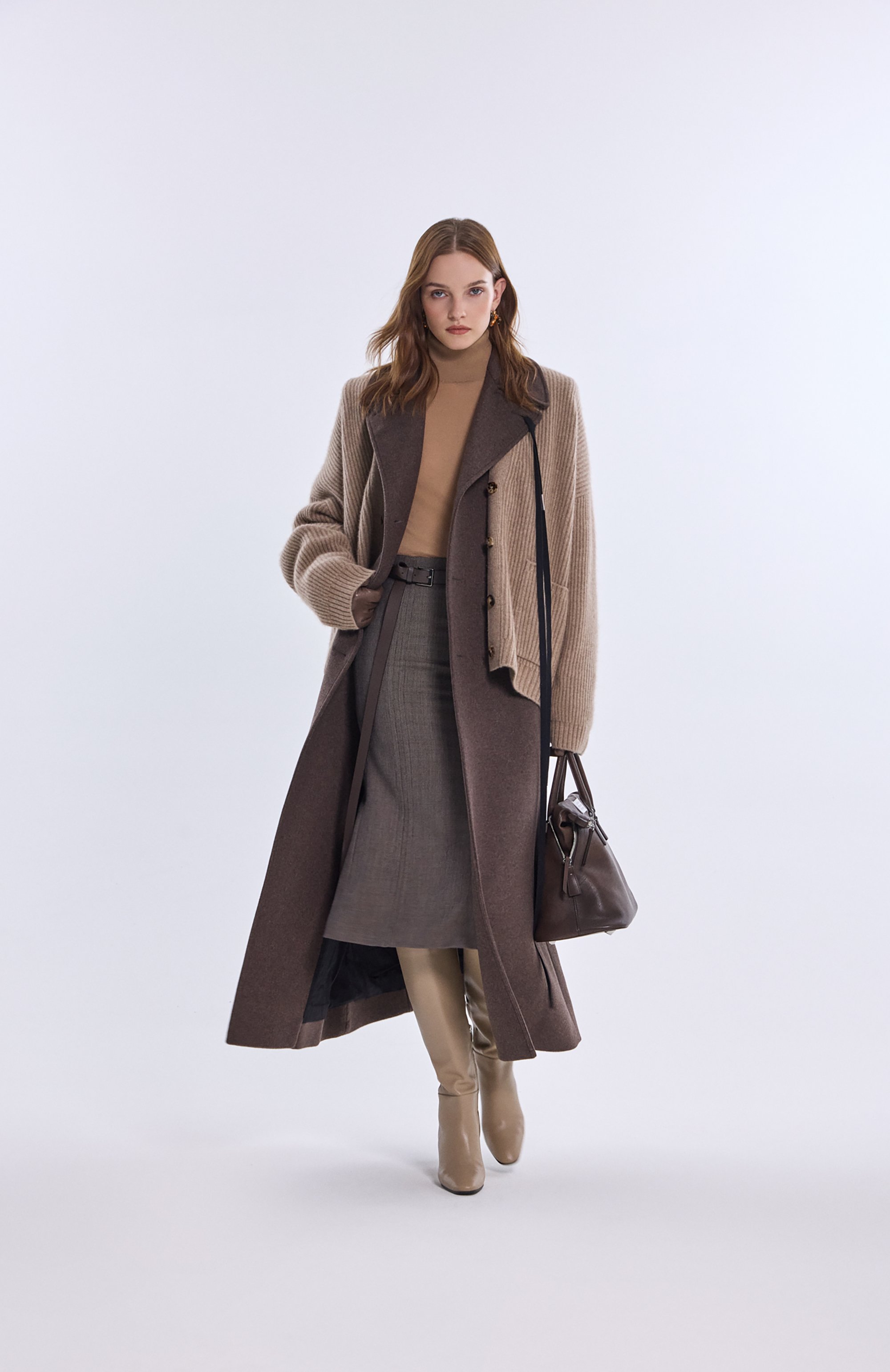 Шерстяное пальто ANN DEMEULEMEESTER, арт. B0013409/FA674, фото 6